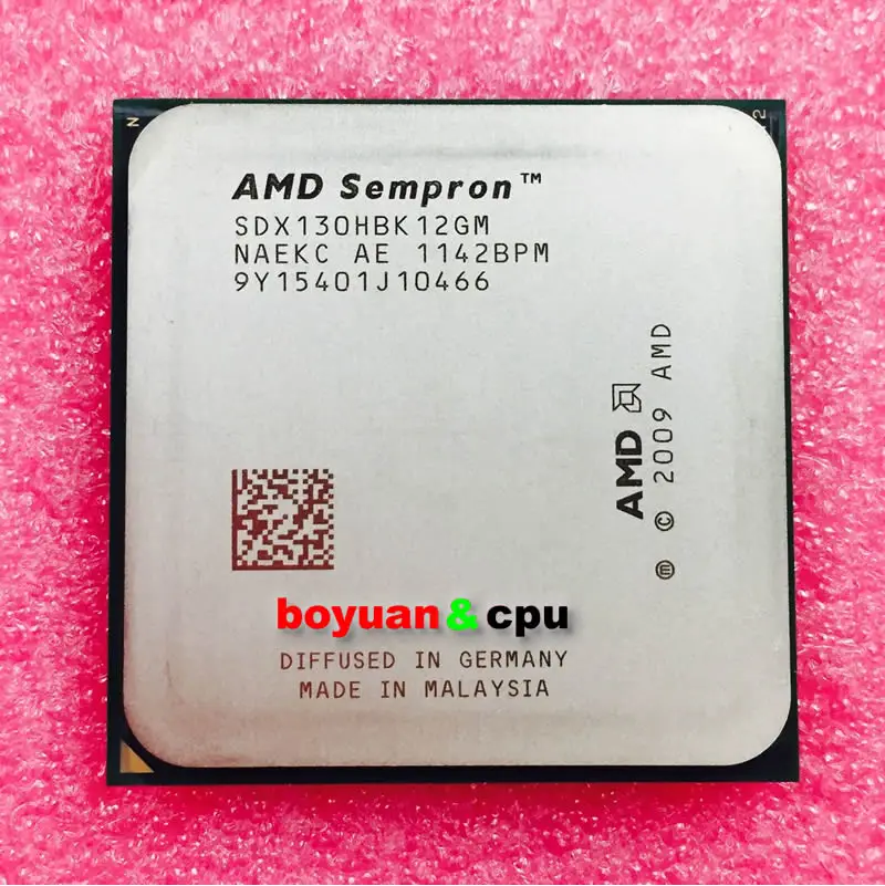AMD Sempron 130X130 X130 2 6G одноъядерный ЦПУ процессор SDX130HBK12GM / разъем AM3 | Компьютеры и офис