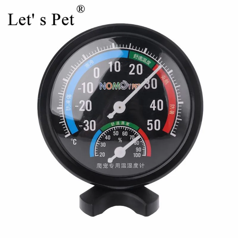 

Let's Pet Reptile Temperature Thermometer Humidity Hygrometer Gauge Vivarium Tank Supplies