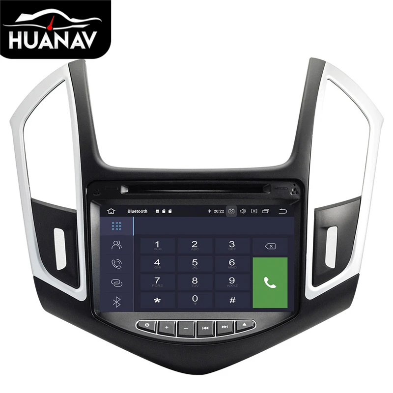 Discount Car DVD Player Navigation GPS Android 9.0 For Chevrolet CRUZE 2012 2013 2014 2015 Multimedia Video Car Radio player auto stereo 2