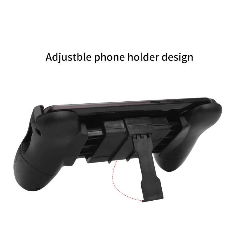 Przenośny Gamepad dla PUBG mobilny kontroler gier rozszerzalny uchwyt uchwyt gry dla iPhone smartfony z systemem android 4.5-6 'Cal 4 Przenośny Gamepad dla PUBG mobilny kontroler gier rozszerzalny uchwyt uchwyt gry dla iPhone smartfony z systemem android 4.5-6 'Cal 4