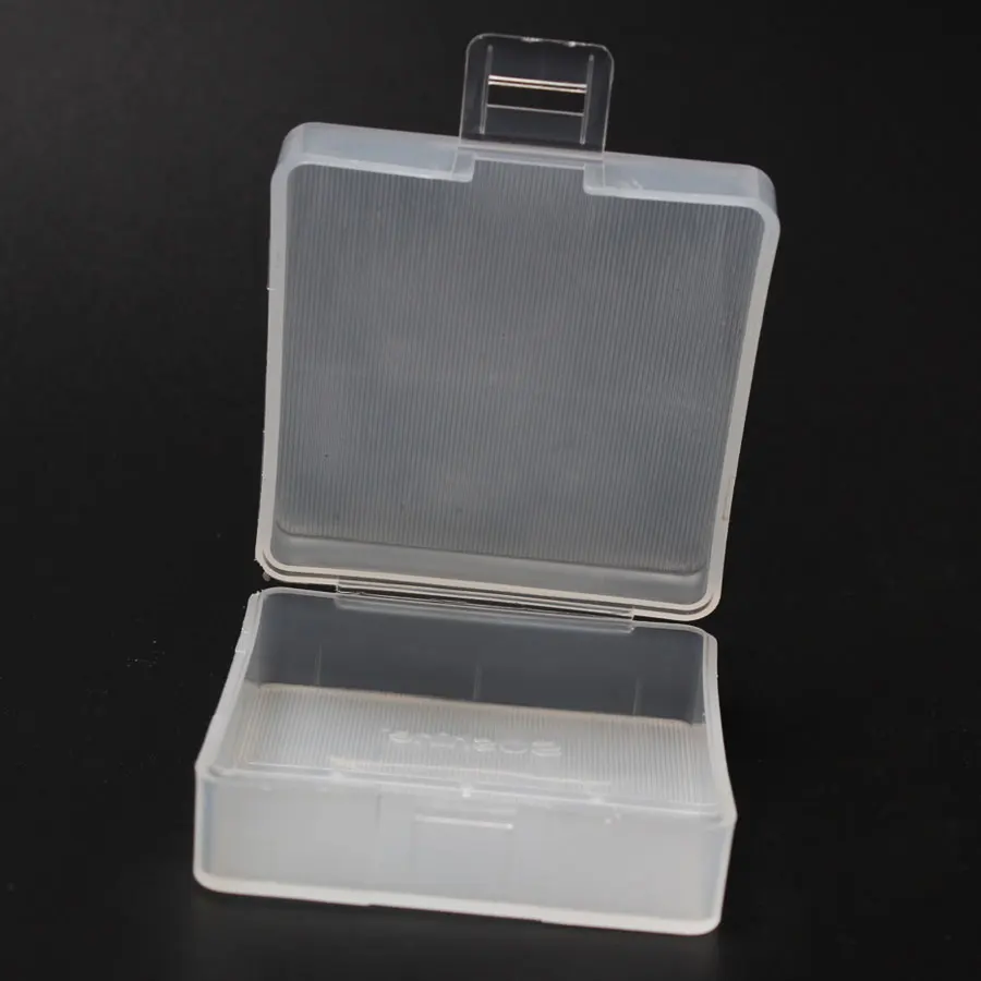 Пластиковый прозрачный контейнер для аккумуляторов 2 шт. 9 в|battery case holder|plastic battery