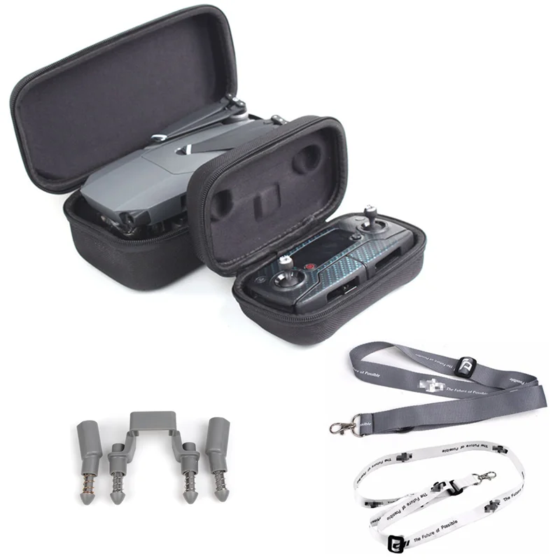 $21.45 4in1 for DJI Mavic Pro Accessories Combo Drone Body Storage Bag Transmitter Neck Stap Hardshell Box