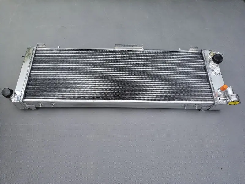 3 Row For JEEP Cherokee XJ 4.0 242 CID L6 1991-2001 Aluminum Radiator /& FAN*2