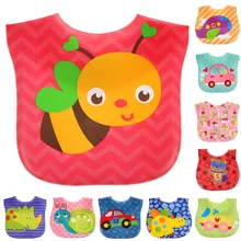 Baby Bibs Waterproof Cartoon Children Bibs Infant Burp Cloths Brand New Clothing Towel Kids Clothing Accessories