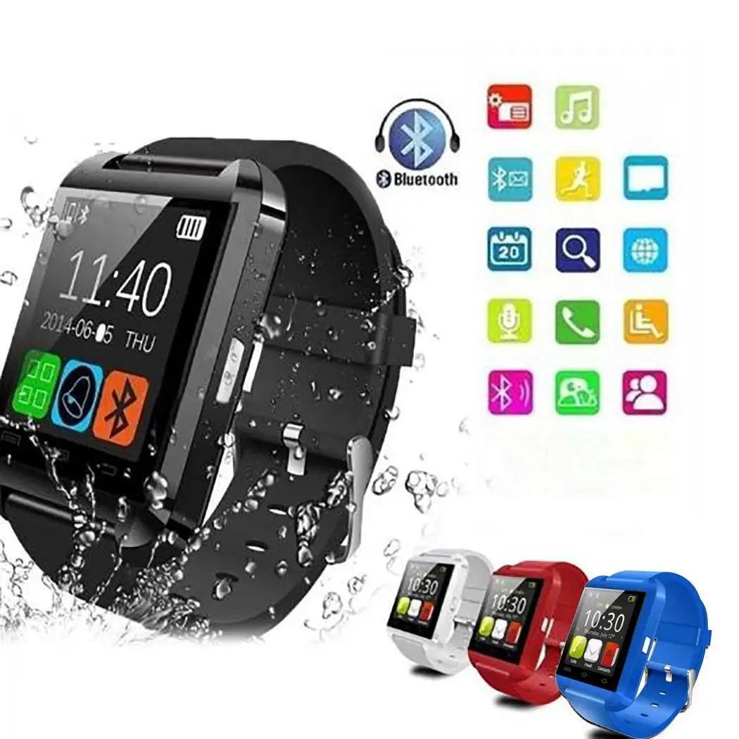 

Multifunction Bluetooth Sports Smart Watch Heart Rate Monitor Pedometer Running Step Counter Wrist Watch Fitness Trac