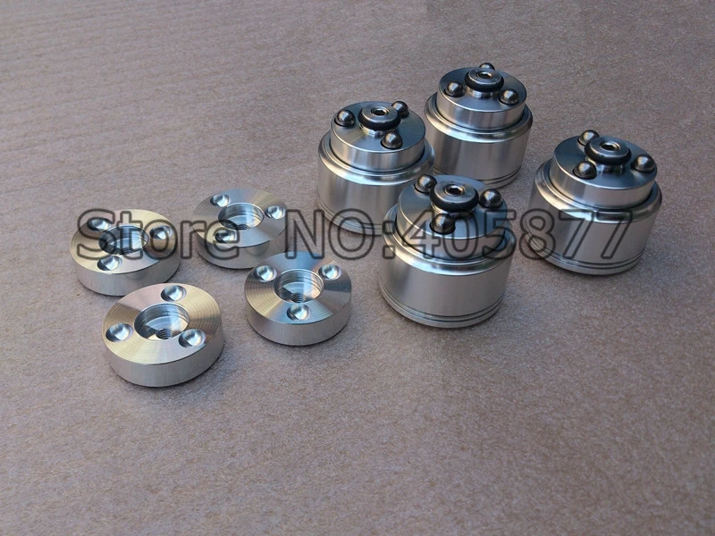 

4PCS Amplifier AluminumFeet D48*H40 Sound Lsolation Spikes Maglev Feet HIFI Audio Stand Mat