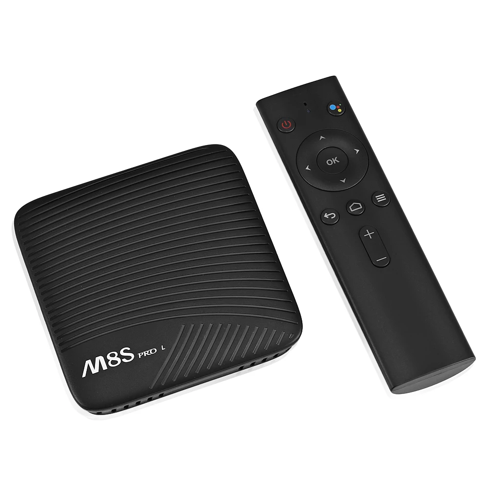 ТВ приставка Mecool M8S PRO L с голосовым управлением 4 K Android 7 1 умная 3 ГБ 16 Amlogic S912 Cortex A53
