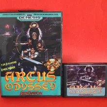 Аркус Одиссея 16 бит MD карта с розничной коробкой для Sega megadrive Видео игровой консоли системы