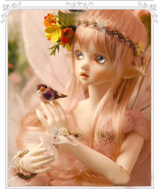 HeHeBJD абсолютно bjd 1/4 Flowne(не Flowen) кукла эльф глаза