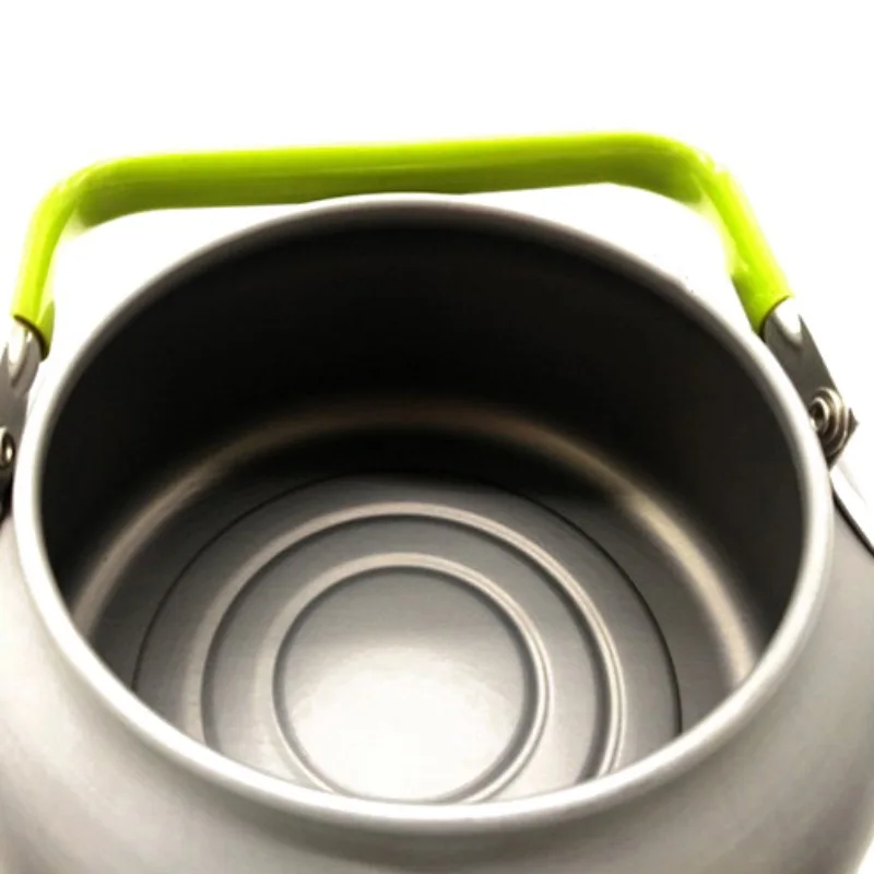 Portátil 1.2L-0.8L tetera teteras hervidor de agua de aluminio Ultra ligero Camping supervivencia hervidor cafetera aluminio anodizado fuera Portátil 1.2L-0.8L tetera teteras hervidor de agua de aluminio Ultra ligero Camping supervivencia hervidor cafetera aluminio anodizado fuera