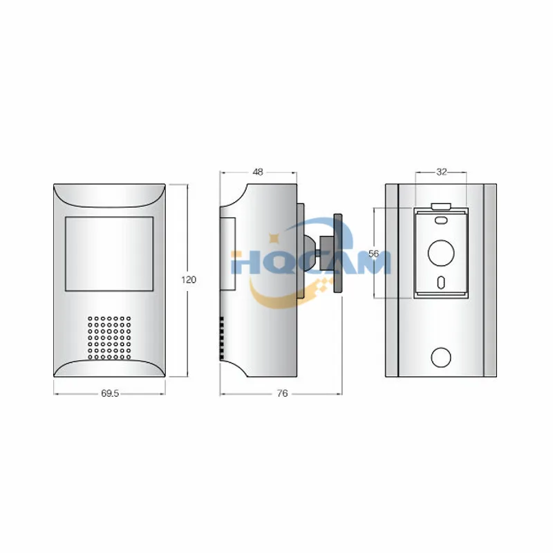 HQCAM IR-CUT 940nm Мини ИК IP камера Аудио PIR Cam H.265/H.264 2MP 3MP 4MP 5MP XMEYE скрытый P2P onvif 5MP IP камера сигнализация движения