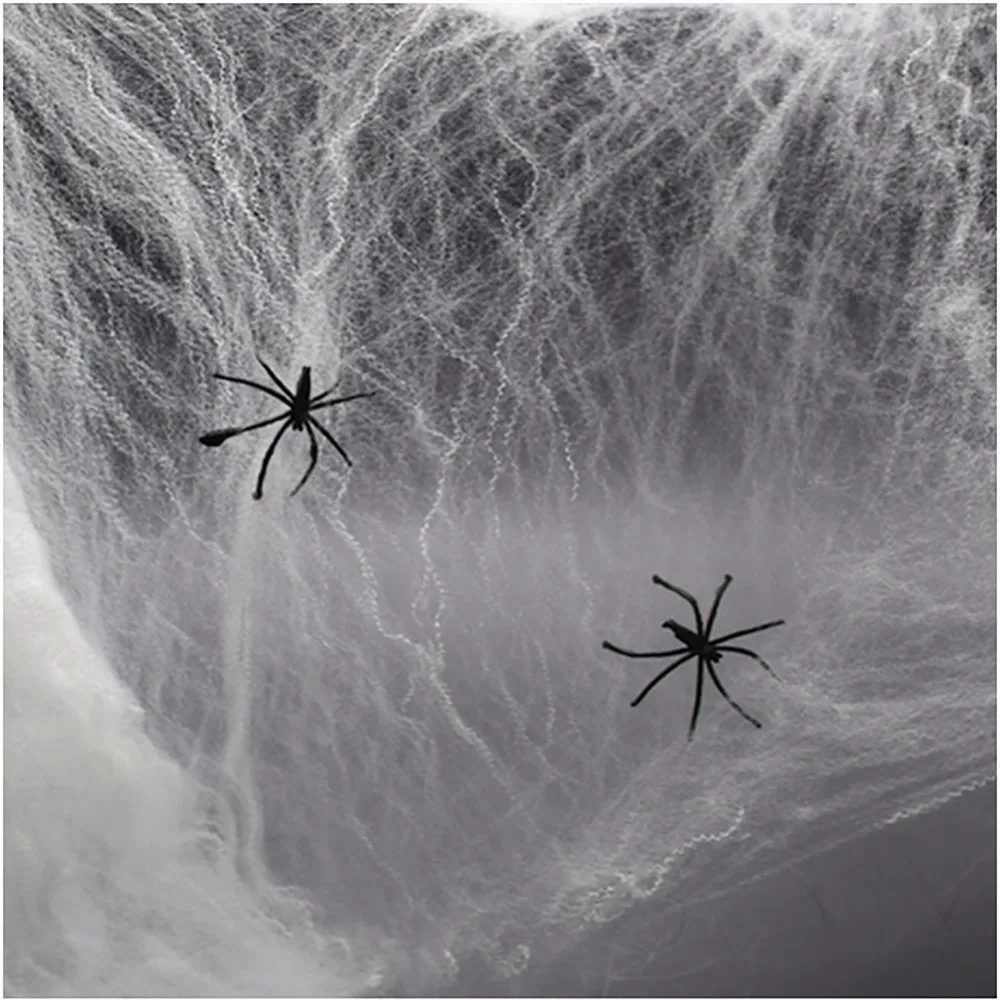 newest halloween props funny spider web scary halloween decor halloween decorations for home bar halloween costume