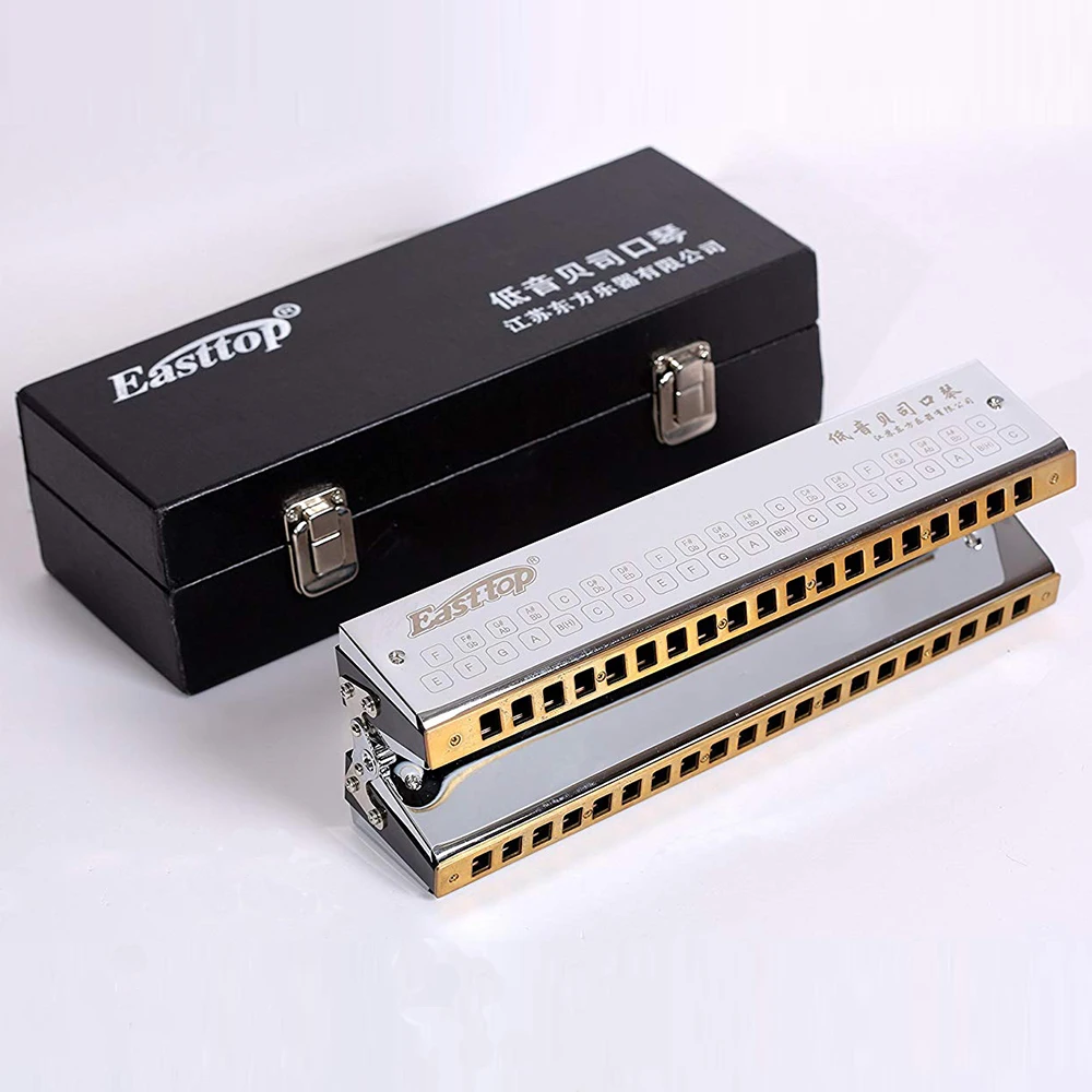 Easttop Double Row Alto Bass Harmonica 39 Holes Performance