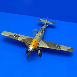 1/32 масштаб немецкий BF-109 E-4 Истребитель модель самолета Модель ручная сборка модель для воздуха модельные автомобили