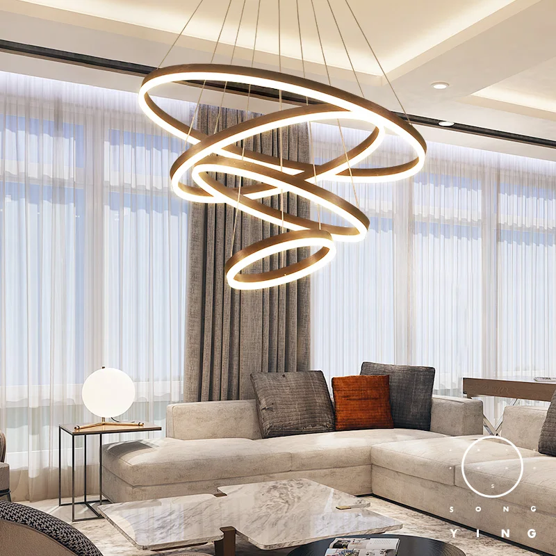

Modern Led loft illumination nordic suspension luminaire Pendant Lights For living room Dining Room hanging Pendant Lamp