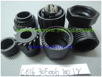 

C016 30F006 100 12 Conn Circular F 7 POS Solder RA Cable Mount 7 Terminal 1 Port