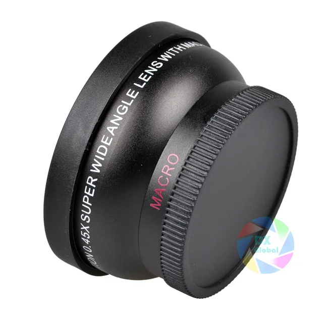 46mm 0.45x Wide Angle & Macro Conversion Lens 0.45x 46 mm Wide Angle Lens adapter for Panasonics