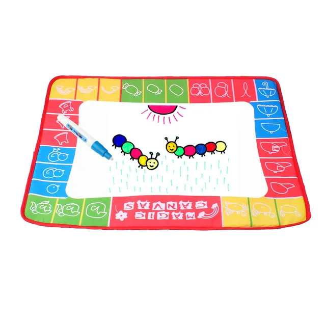 304 10 De Réduction4836 Cm Eau Dessin Peinture écriture Tapis Conseil Magique Stylo Doodle Jouet Cadeau Action Enfants Jouets Dans Dessin Jouets
