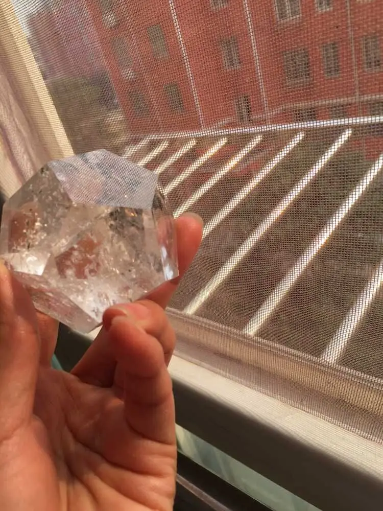 Новые поступления Натуральный прозрачный кварцовый кристаллический dodecahedron в