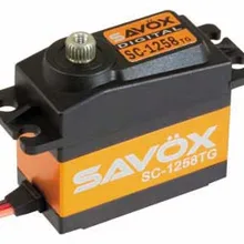 Новое и оригинальное SC-1258TG Savox 1258 высокий крутящий момент Титан Шестерни Servo SC-1258TG 1258 0.08 S/12 кг
