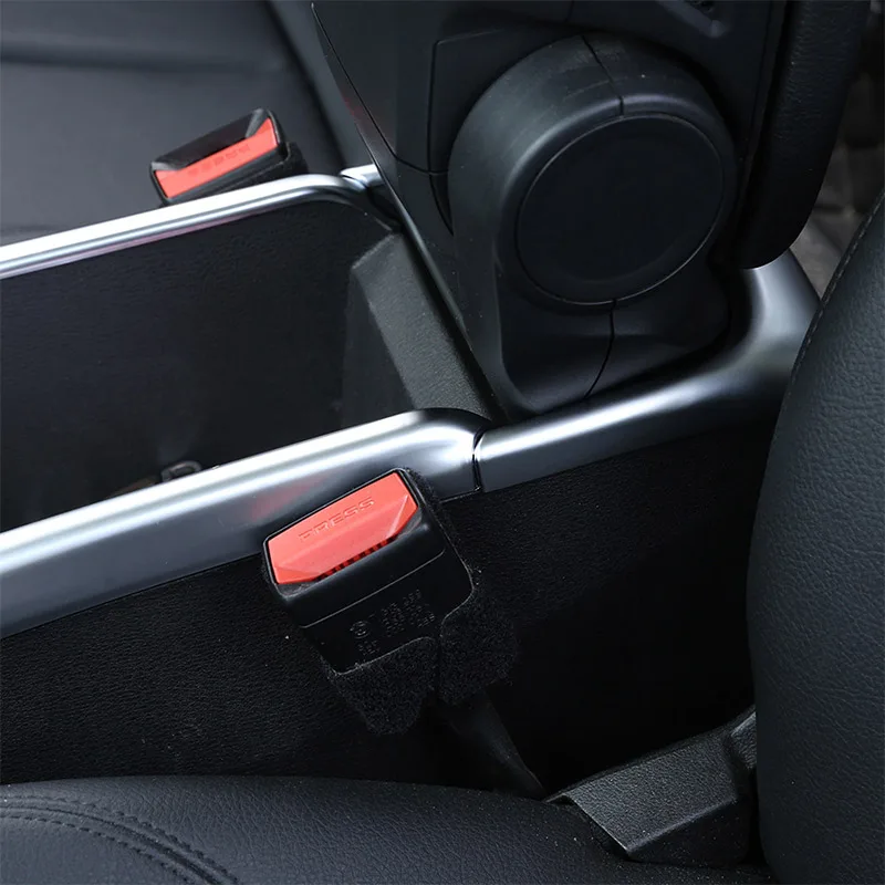 3-Pces ABS матовое серебро подлокотник отделочная полоса Накладка аксессуары для BMW X1 F48- авто аксессуары
