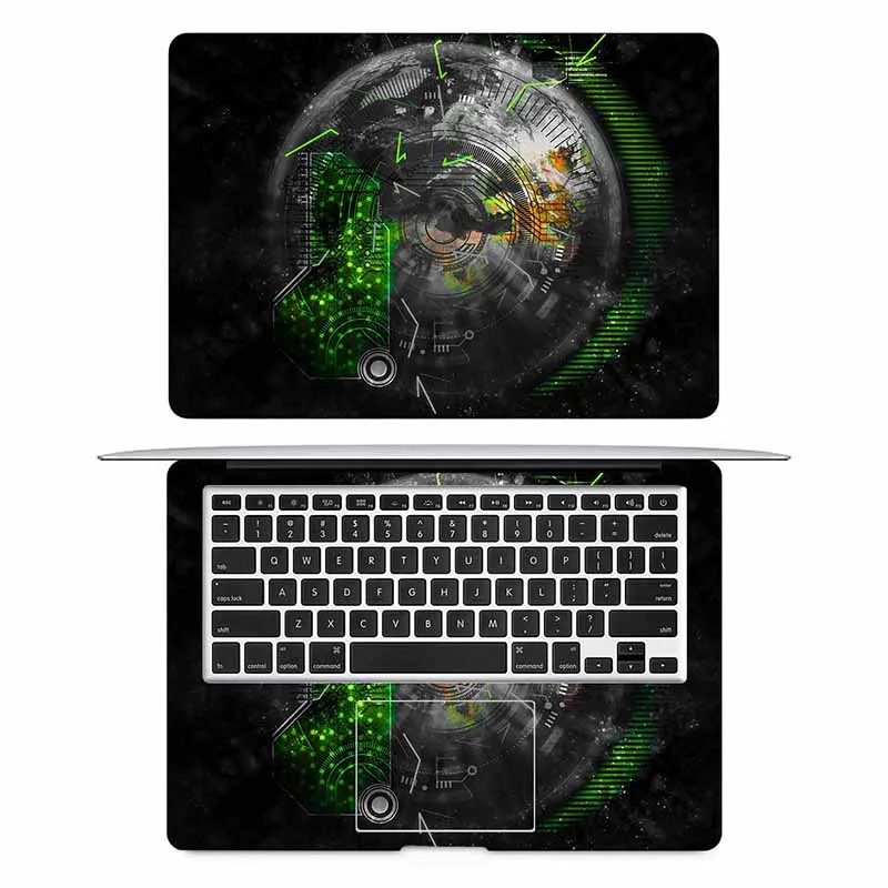 Наклейка для ноутбука Future Earth для Apple Macbook Pro Air retina 1" 12" 1" 15" Mac Book защитная пленка - Цвет: AC side