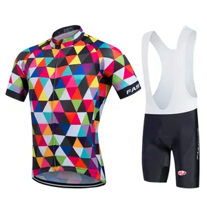 multi coloured cycling jersey