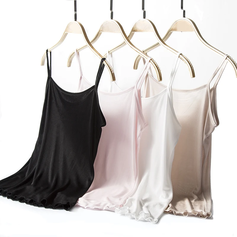 Майка вязаная однотонная из натурального шелка M/L/XL|pure silk panties|pure pajama setpure pashmina |