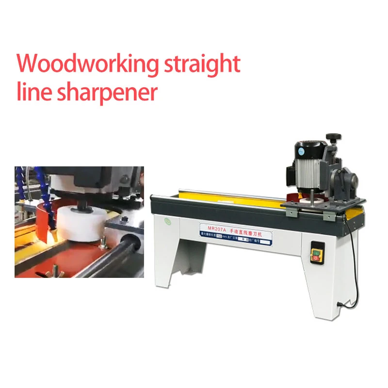 

LISM 207A Woodworking Knife Sharpening Machine 220V Grinding Drill Sharpener Bench straight edge grinder machine Commercial Use