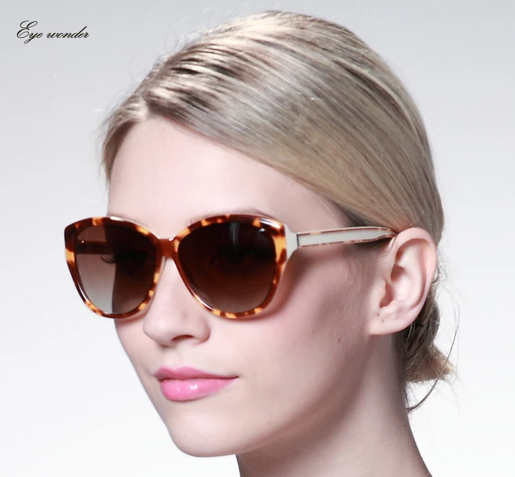 

Eye wonder Women's Handmade Acetate Polarized Butterfly Designer Sunglasses Oculos de sol Glasses Frames UV Protection