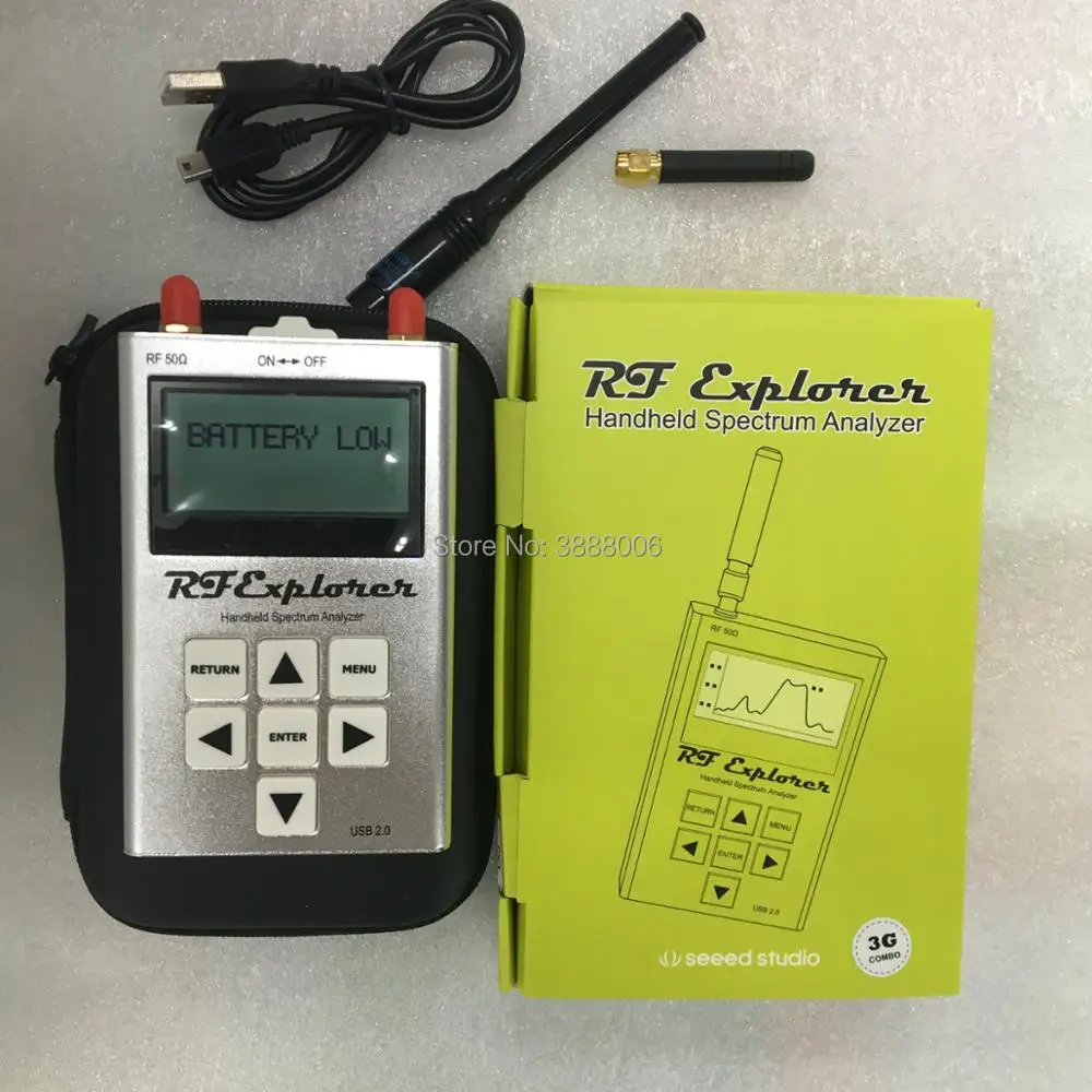 

Handheld Digital Spectrum Analyzer RF Explorer - 3G Combo Measurable 15-2700Mhz RF Explorer 3G Combo Spectrum Analyzer