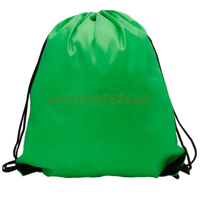 1 шт. thinkthendo Drawstring Cinch Sack спортивные пляжные путешествия открытый рюкзак Сумки Спорт Тренажерный зал 8 цветов