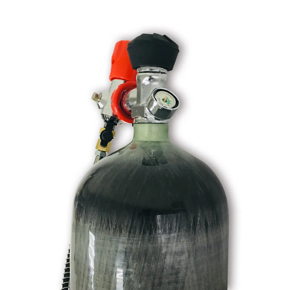 AC168301 6.8L Carbon Fiber Pcp Air Rifle Refueling Station Pcp Airgun Air Rifle High Pressure Pump Hunting Rifle Scope Acecare