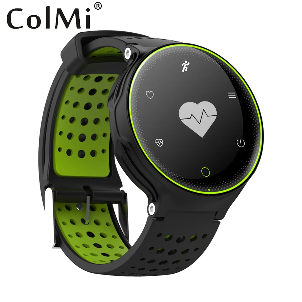 ColMi font b Smartwatch b font Heart Rate Tracker IP68 Waterproof Ultra long Standby For IOS