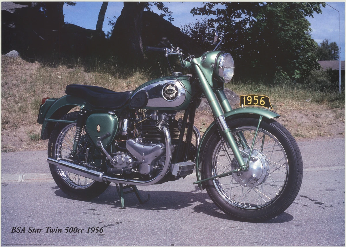 Forlag Hakan Eriksson - BSA Star Twin 500c 1956