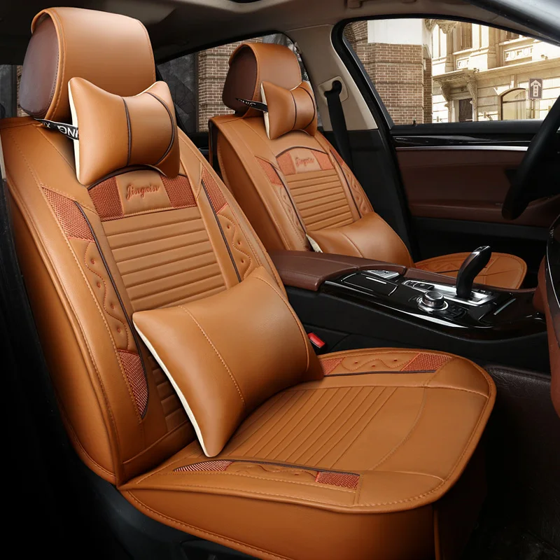 

Car seat leather all four seasons four seasons general new disposable decorations on car seat cushion