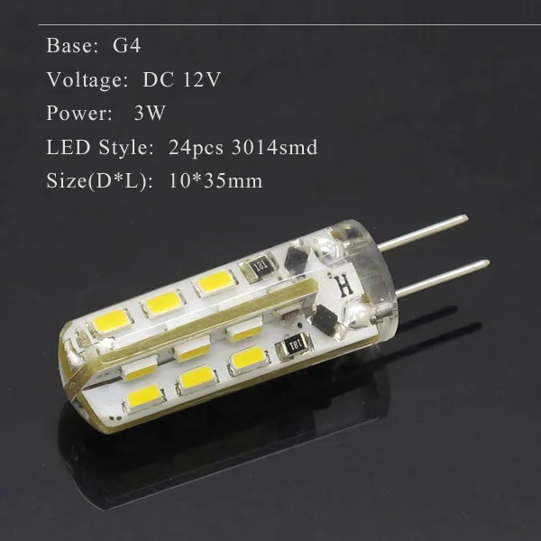 Светодиодная лампа G4 Smd 3 Вт 4 5 6 9 AC DC 12 В 220 110 замена 10 20 30 40 галогеновый светильник с