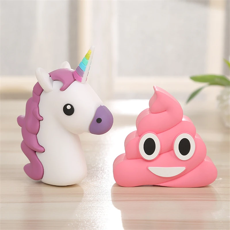 

2000mAh Emoji Cartoon Power Bank For iPhone X 8 7 6 Plus Portable Powerbank Battery Charger For Samsung Galaxy S8 Plus Note8