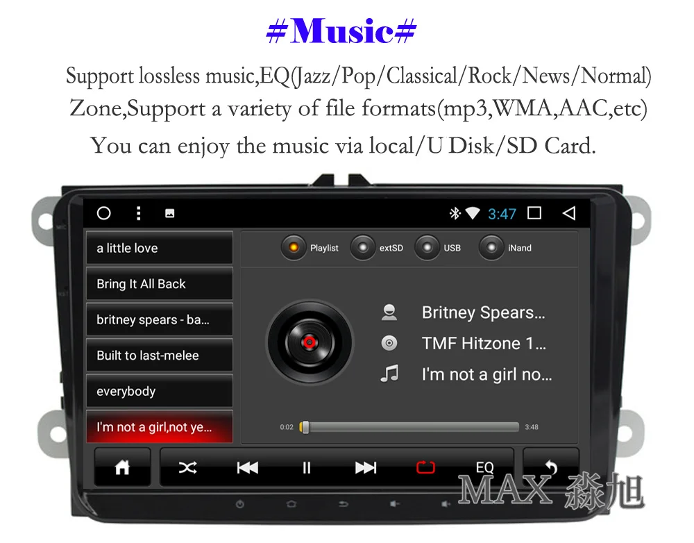 Cheap MAX GPS Navigation System Android 8.1 Car DVD Player for TIGUAN EOS POLO PASSAT CC GOLF 5 6 Radio RDS DAB+ BT 4G WIFI map 1080P 3