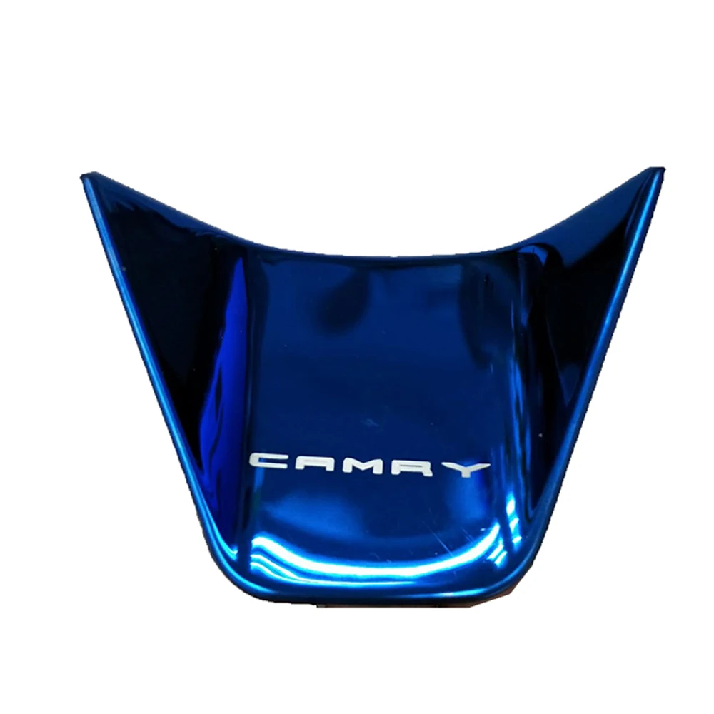 Чехол рулевого колеса автомобиля протектор декоративный стикер для интерьера для Toyota Camry аксессуары для стайлинга автомобилей
