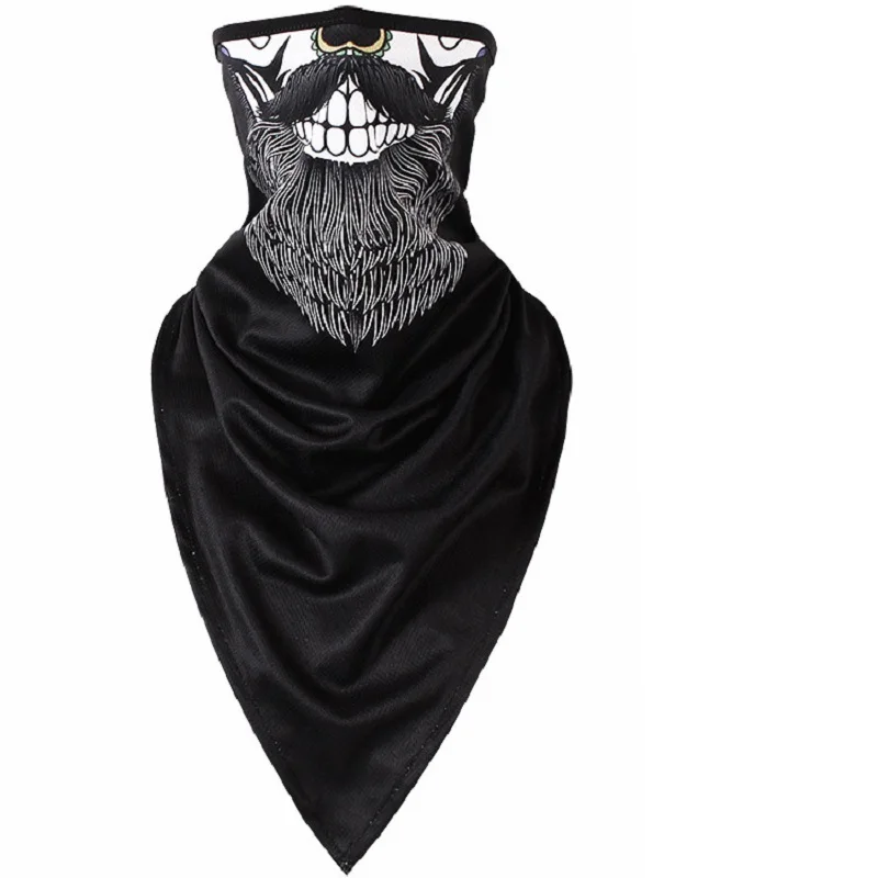 Neck Warmer Dust-proof Shield UV Protection Game Fitness Private Mask Men Women Head Square Tube Headress Neckerchief ciclismo