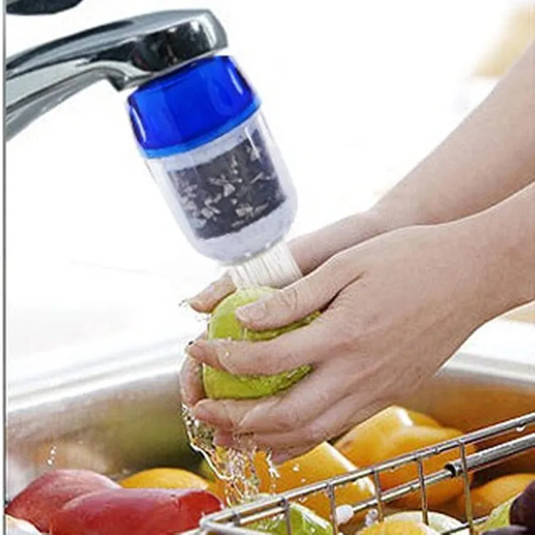 

VILEAD Activated Carbon Tap Water Water Purifier Use For Kitchen Faucet Tap Water Filter Purifier Kitchen Cleansing Tool