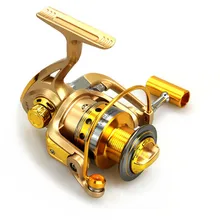 Durable Cheaper Fishing Reel Pre-Loading Spinning Wheel Yellow 10 BB Metal 5.5:1 1000/7000S 210/370g Ocean Boat Fishing