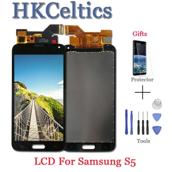 

For Samsung S5 LCD G900F Display LCD +Touch Screen Digitizer Assembly Replacement for Samsung Galaxy S5 G900 G900F Repair LCD