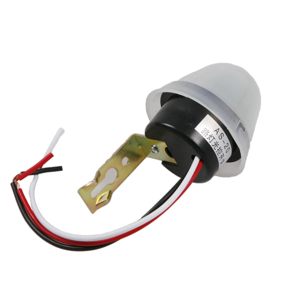 New Hot 2Pcs AS 20 Non Adjustable Sensitive Auto On Off Light Switch