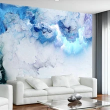 Beibehang Современная индивидуальность интерьерные обои простые скандинавские абстрактные красочные облака фреска фон обои домашний декор