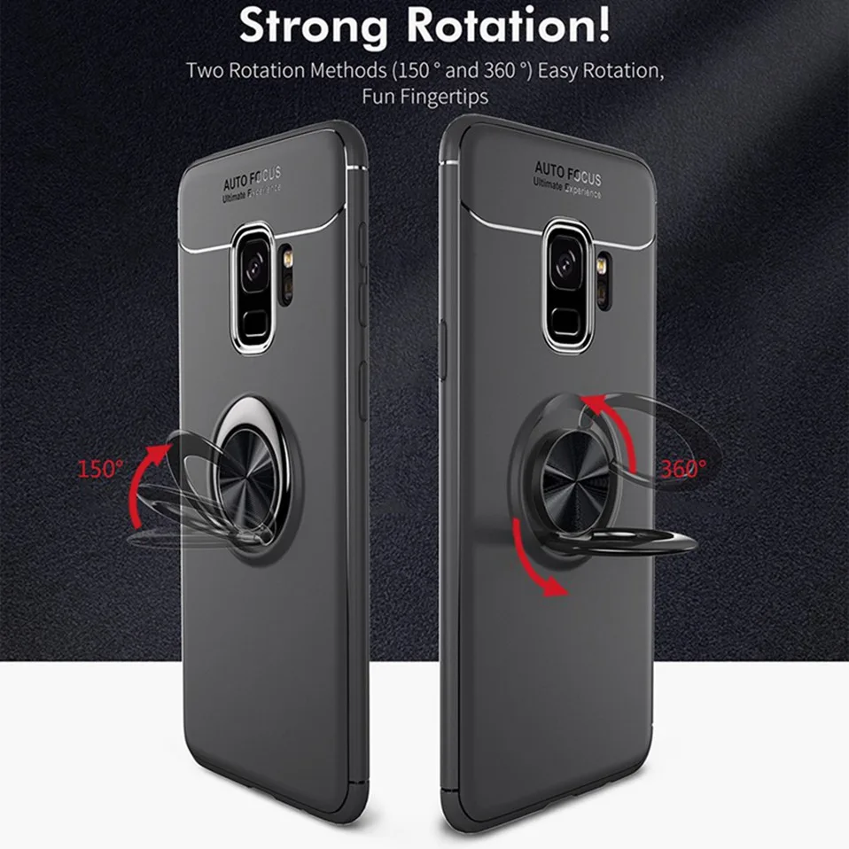 Silicone Case For Samsung Galaxy S9 S8 Plus Note 8 Magnetic Holder Case For Samsung J3 J5 J7 2017 J4 J6 J8 A6 Plus 2018 J2 Prime (6)