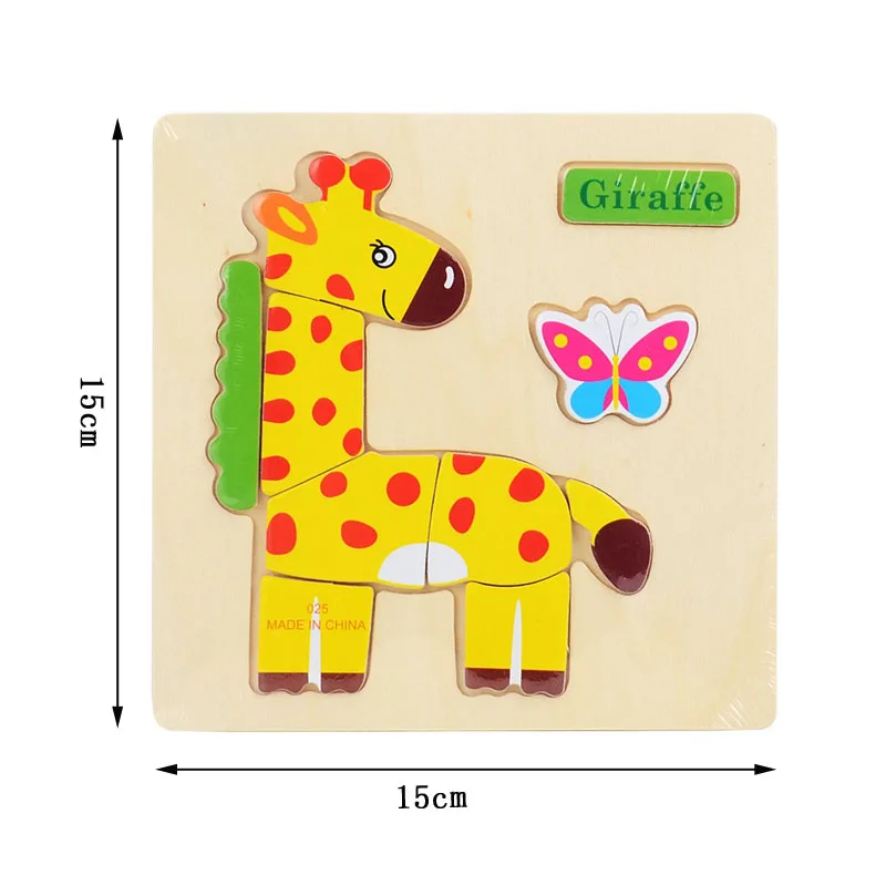 Cartoon Animal Traffic Puzzles