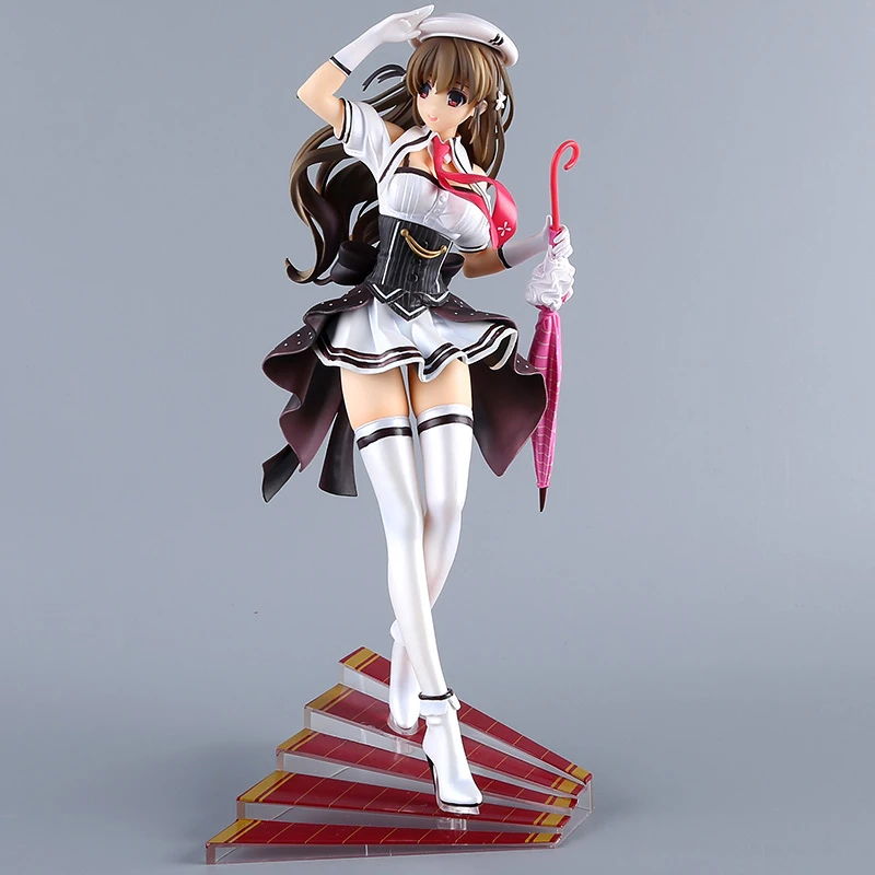 Mishima Haruna Action Figure 1/7 scale painted figure Sexy Cute Ver. Mishima Haruna PVC figure Toy Brinquedos Anime 26CM