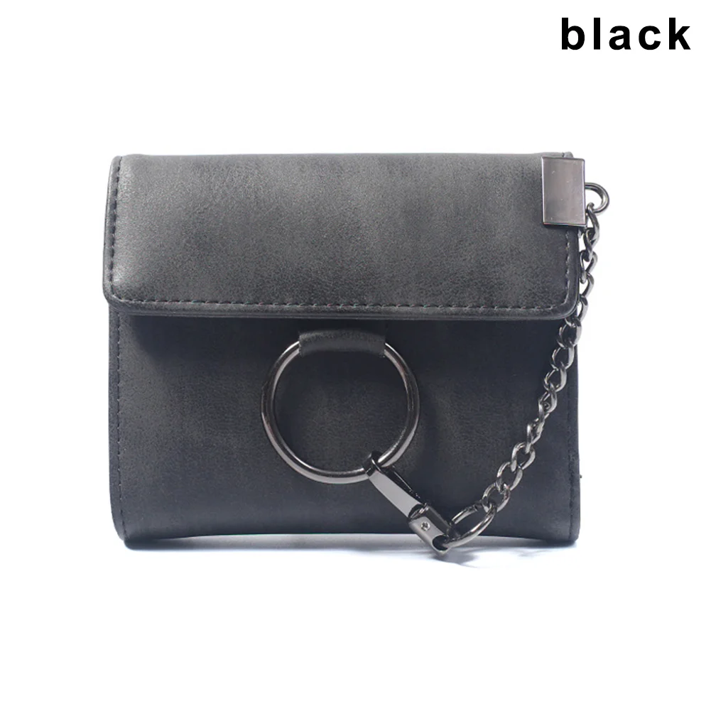 

1 Pcs Women Lady Student Wallet Purse Chain Short Design Vintage For Money Coin Cards New